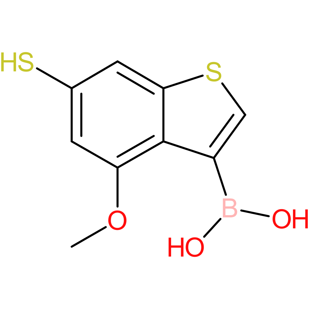 6-mercapto-4-methoxybenzothiophene-3-boronic acid