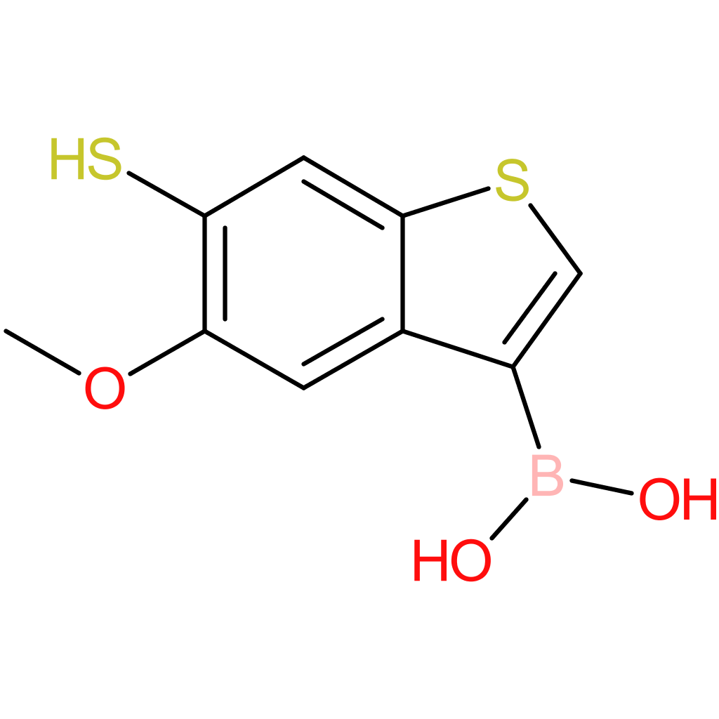 6-mercapto-5-methoxybenzothiophene-3-boronic acid