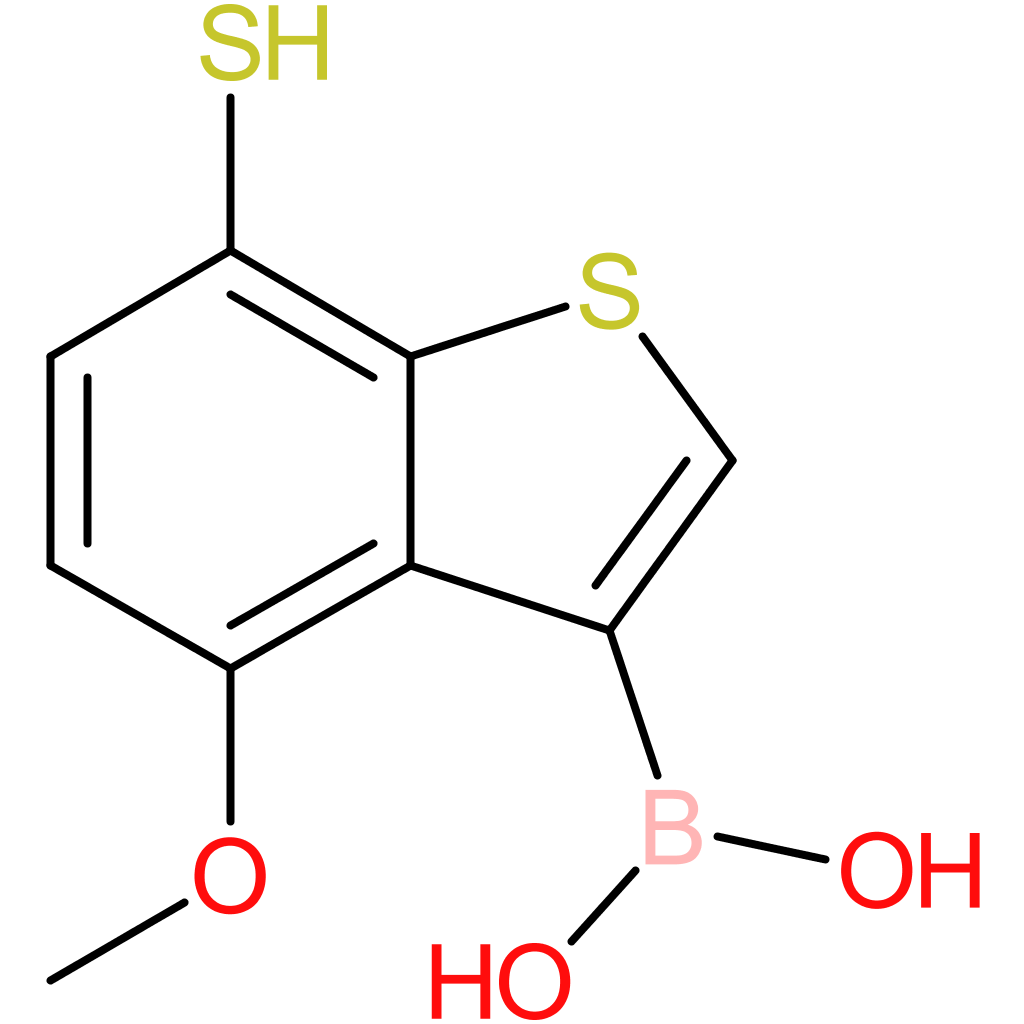 7-mercapto-4-methoxybenzothiophene-3-boronic acid