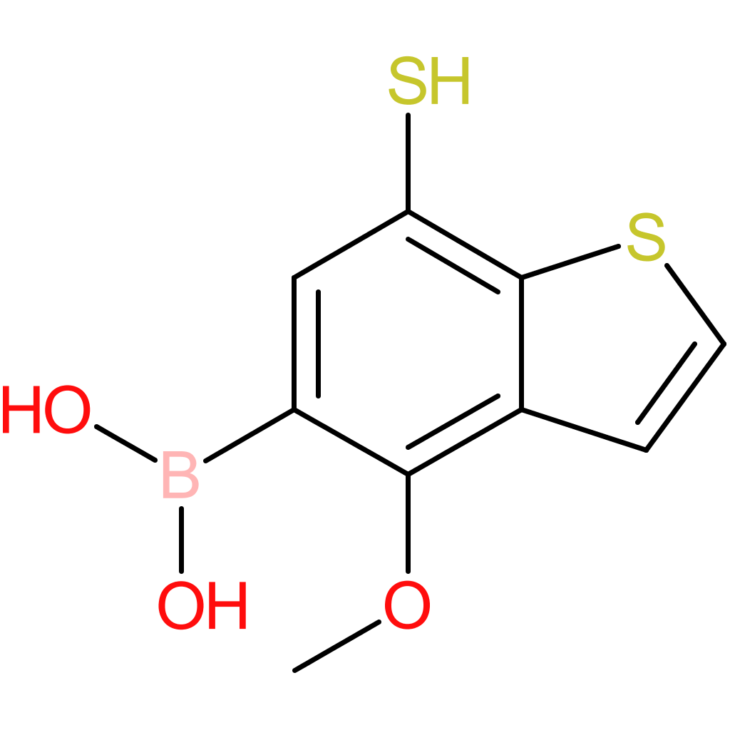 7-mercapto-4-methoxybenzothiophene-5-boronic acid