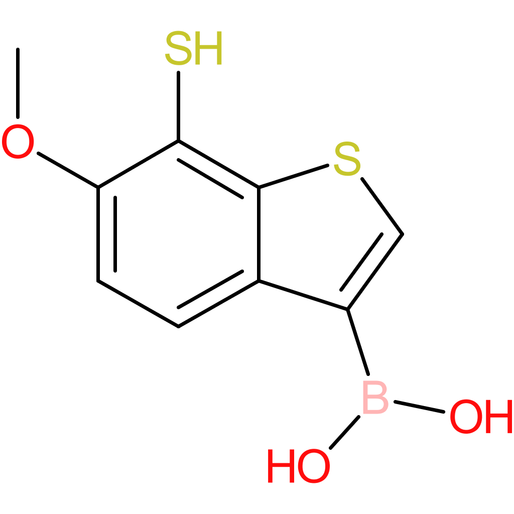 7-mercapto-6-methoxybenzothiophene-3-boronic acid