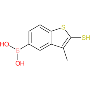 (3-methyl-2-sulfanyl-1-benzothiophen-5-yl)boronic acid