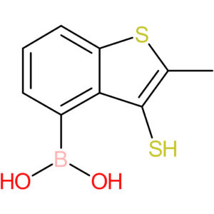 (2-methyl-3-sulfanyl-1-benzothiophen-4-yl)boronic acid