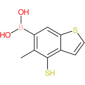 (5-methyl-4-sulfanyl-1-benzothiophen-6-yl)boronic acid