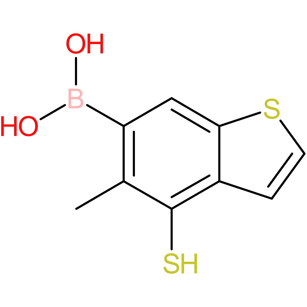 (5-methyl-4-sulfanyl-1-benzothiophen-6-yl)boronic acid