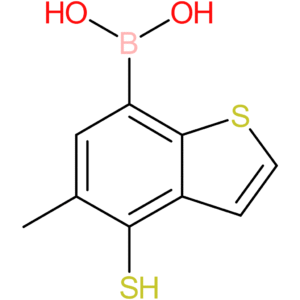 (5-methyl-4-sulfanyl-1-benzothiophen-7-yl)boronic acid