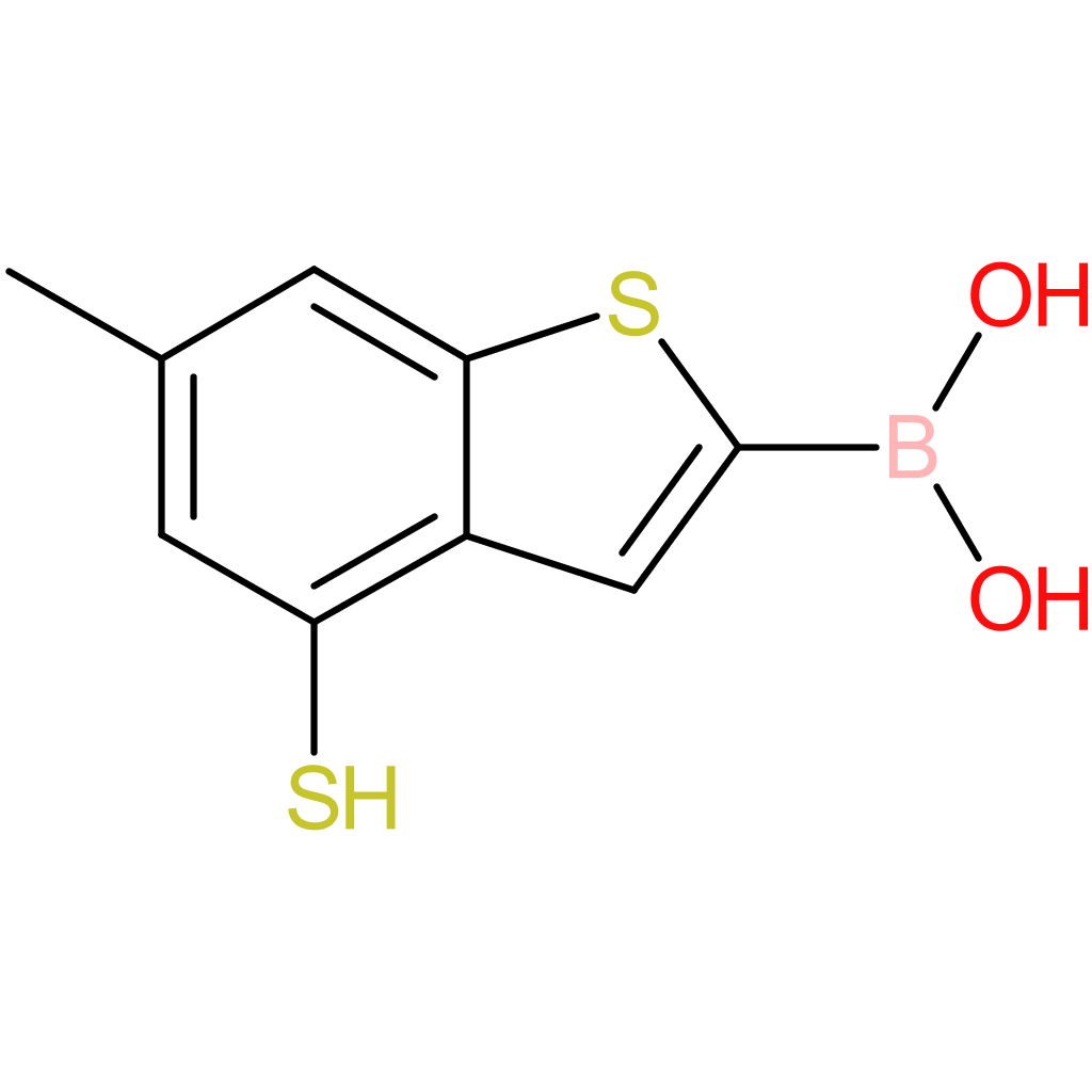 (6-methyl-4-sulfanyl-1-benzothiophen-2-yl)boronic acid