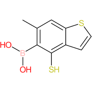 (6-methyl-4-sulfanyl-1-benzothiophen-5-yl)boronic acid