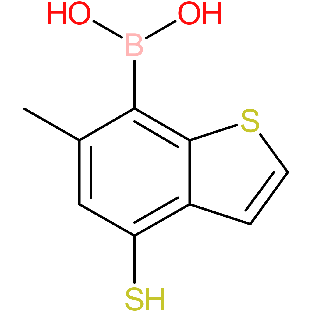 (6-methyl-4-sulfanyl-1-benzothiophen-7-yl)boronic acid