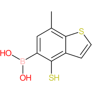 (7-methyl-4-sulfanyl-1-benzothiophen-5-yl)boronic acid