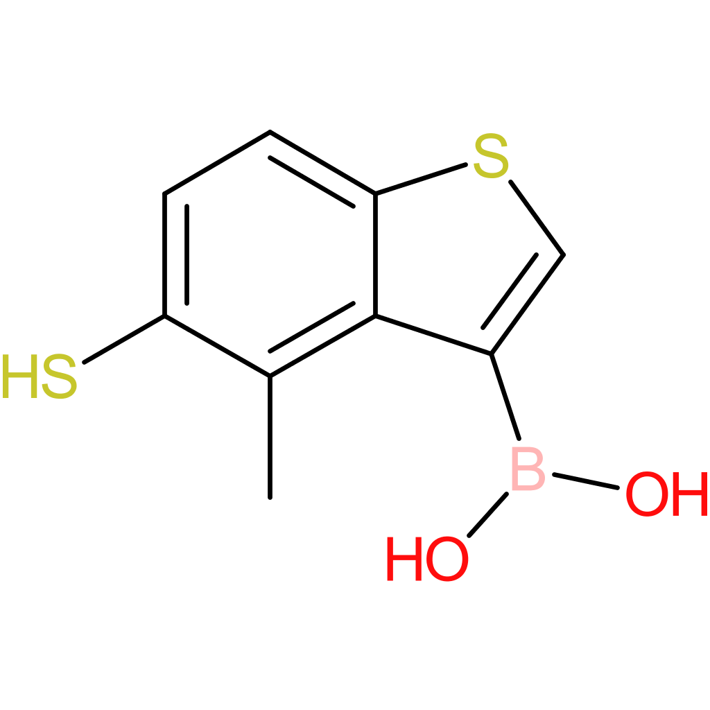 (4-methyl-5-sulfanyl-1-benzothiophen-3-yl)boronic acid