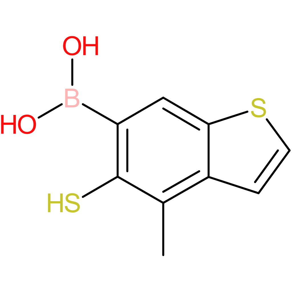 (4-methyl-5-sulfanyl-1-benzothiophen-6-yl)boronic acid