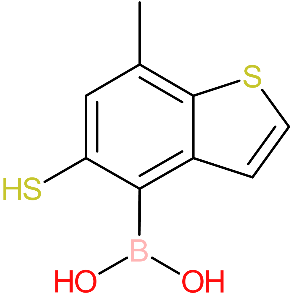 (7-methyl-5-sulfanyl-1-benzothiophen-4-yl)boronic acid