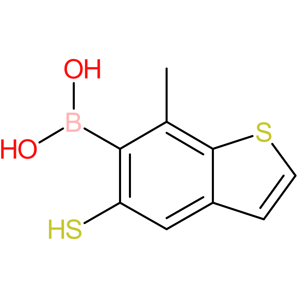 (7-methyl-5-sulfanyl-1-benzothiophen-6-yl)boronic acid