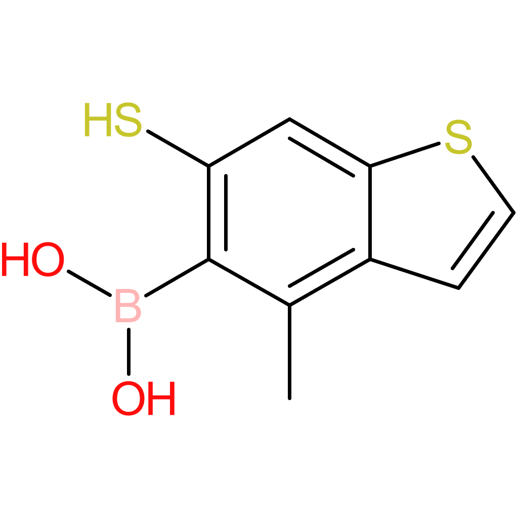 6-mercapto-4-methylbenzothiophene-5-boronic acid