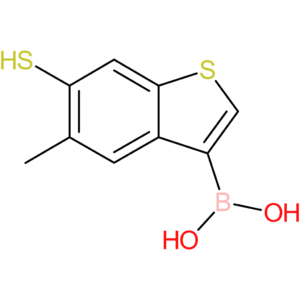 6-mercapto-5-methylbenzothiophene-3-boronic acid