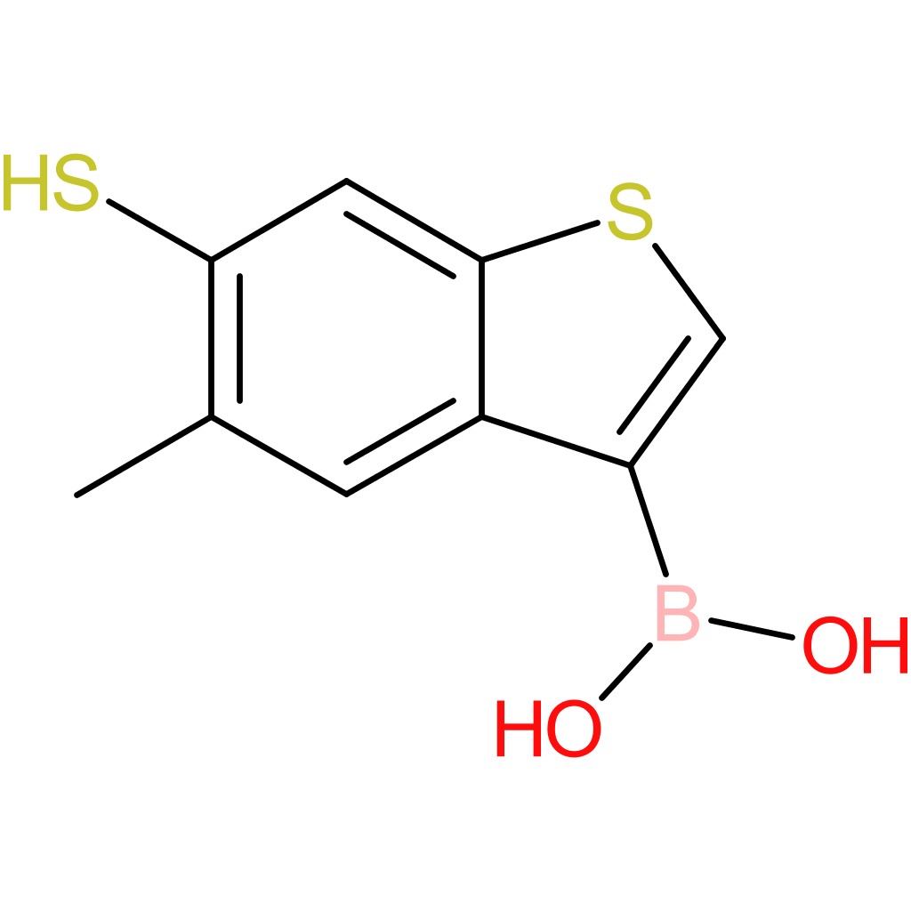 6-mercapto-5-methylbenzothiophene-3-boronic acid