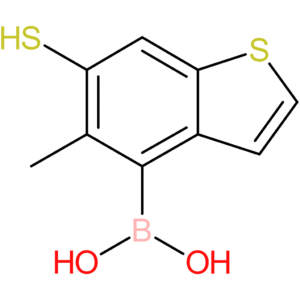 (5-methyl-6-sulfanyl-1-benzothiophen-4-yl)boronic acid