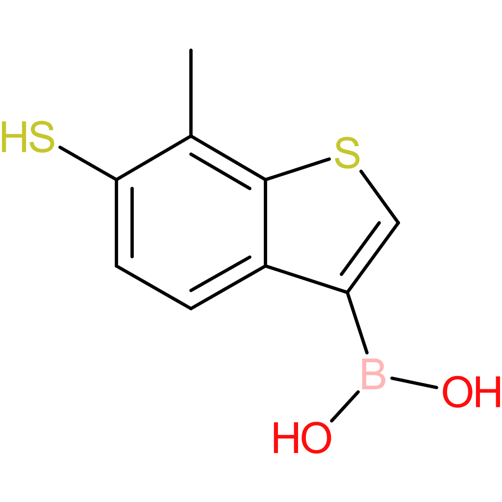 (7-methyl-6-sulfanyl-1-benzothiophen-3-yl)boronic acid