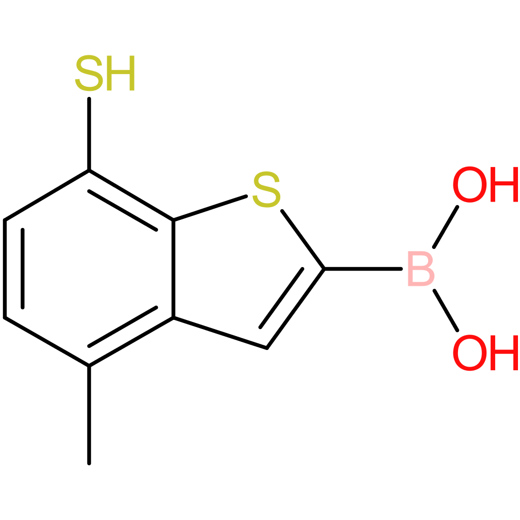 (4-methyl-7-sulfanyl-1-benzothiophen-2-yl)boronic acid