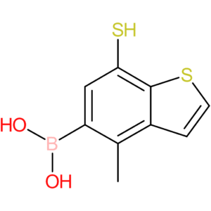 (4-methyl-7-sulfanyl-1-benzothiophen-5-yl)boronic acid