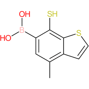 (4-methyl-7-sulfanyl-1-benzothiophen-6-yl)boronic acid