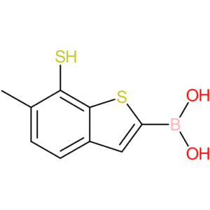 (6-methyl-7-sulfanyl-1-benzothiophen-2-yl)boronic acid