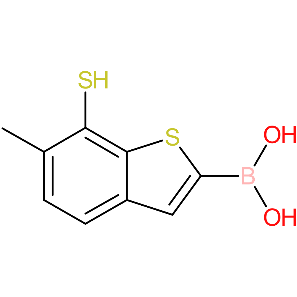 (6-methyl-7-sulfanyl-1-benzothiophen-2-yl)boronic acid