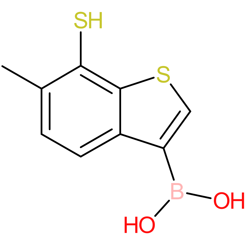 (6-methyl-7-sulfanyl-1-benzothiophen-3-yl)boronic acid