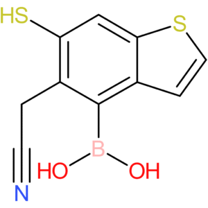 4-borono-6-mercaptobenzothiophene-5-acetonitrile