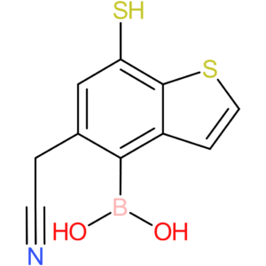 4-borono-7-mercaptobenzothiophene-5-acetonitrile