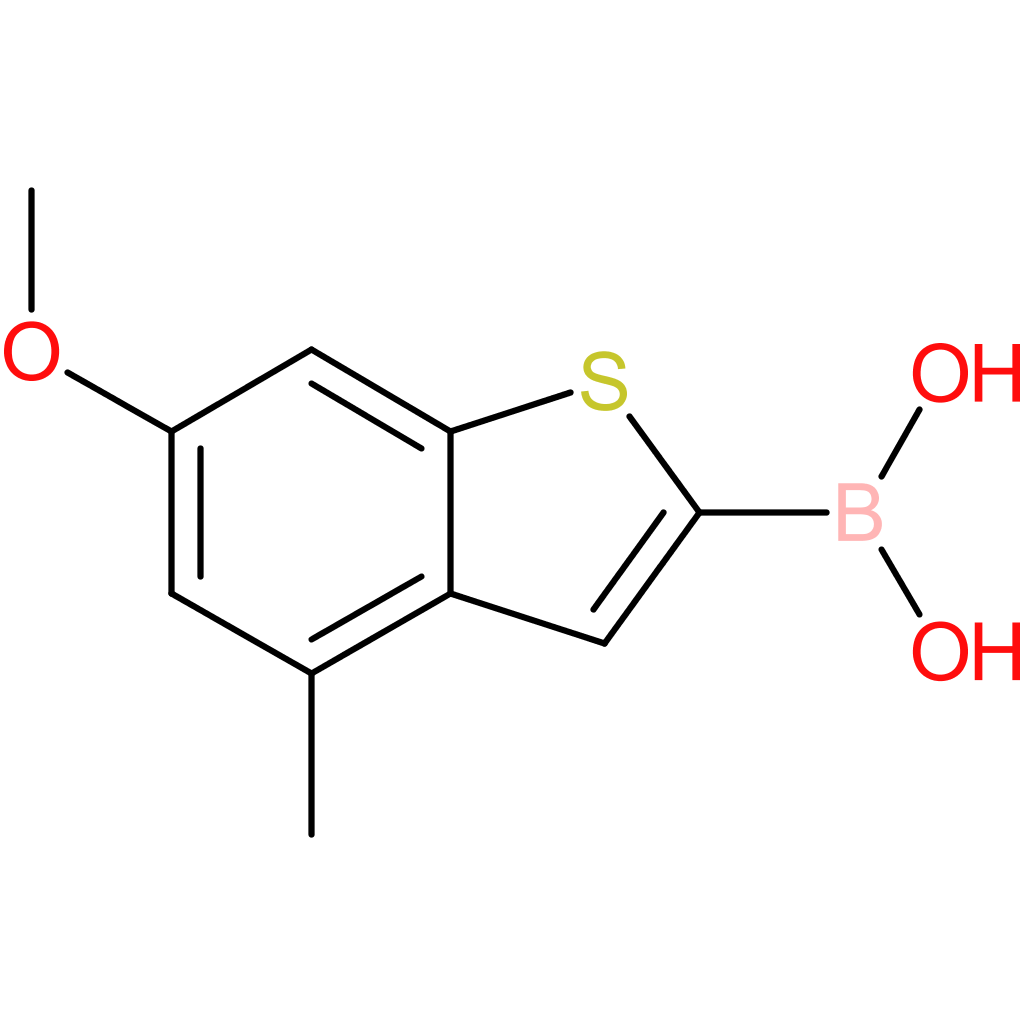 6-methoxy-4-methylbenzothiophene-2-boronic acid