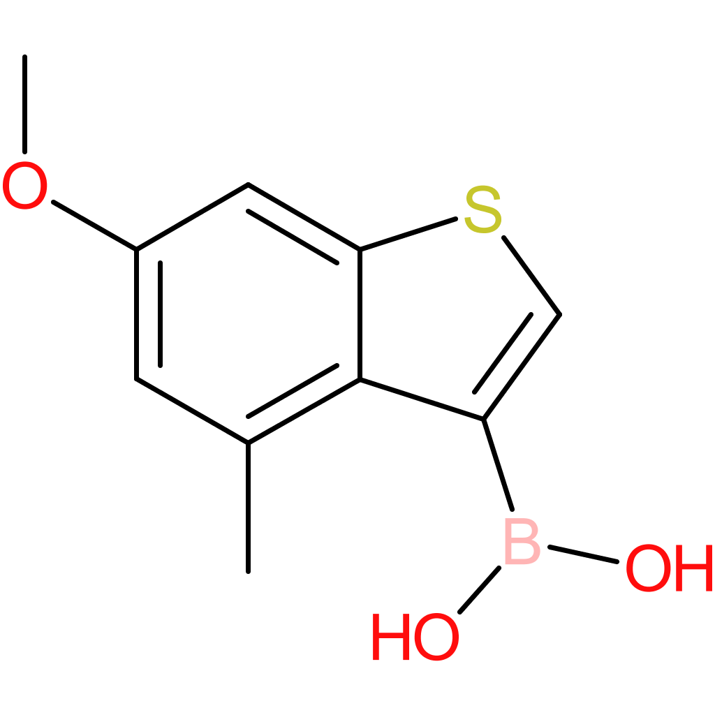 6-methoxy-4-methylbenzothiophene-3-boronic acid