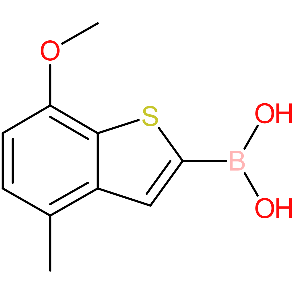 7-methoxy-4-methylbenzothiophene-2-boronic acid