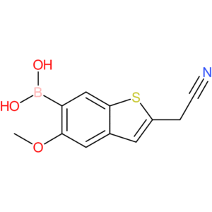 6-borono-5-methoxybenzothiophene-2-acetonitrile