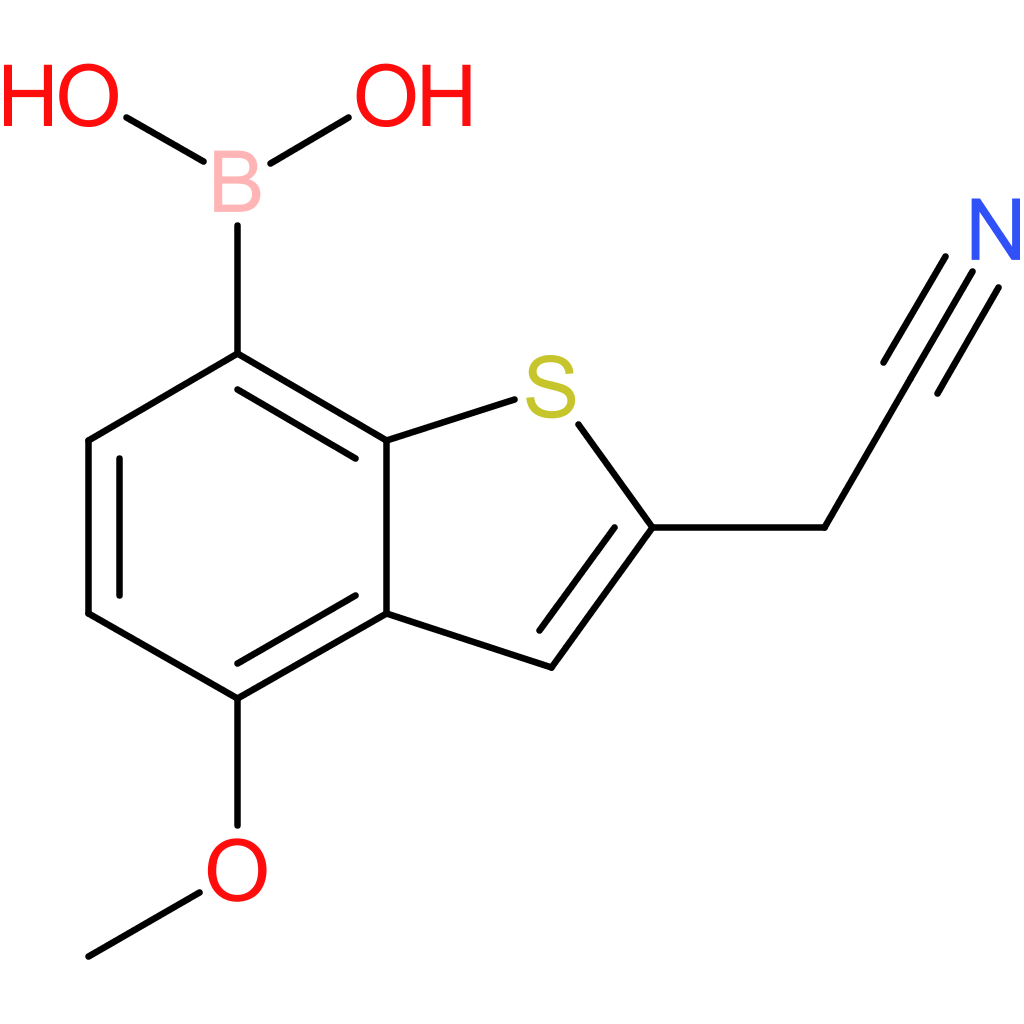 7-borono-4-methoxybenzothiophene-2-acetonitrile