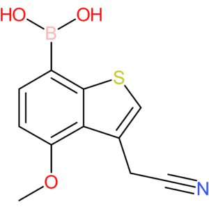 7-borono-4-methoxybenzothiophene-3-acetonitrile