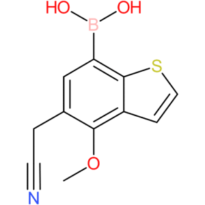 7-borono-4-methoxybenzothiophene-5-acetonitrile