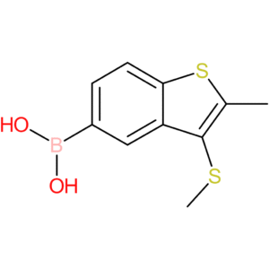 2-methyl-3-(methylthio)benzothiophene-5-boronic acid
