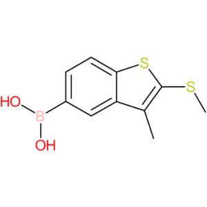 3-methyl-2-(methylthio)benzothiophene-5-boronic acid