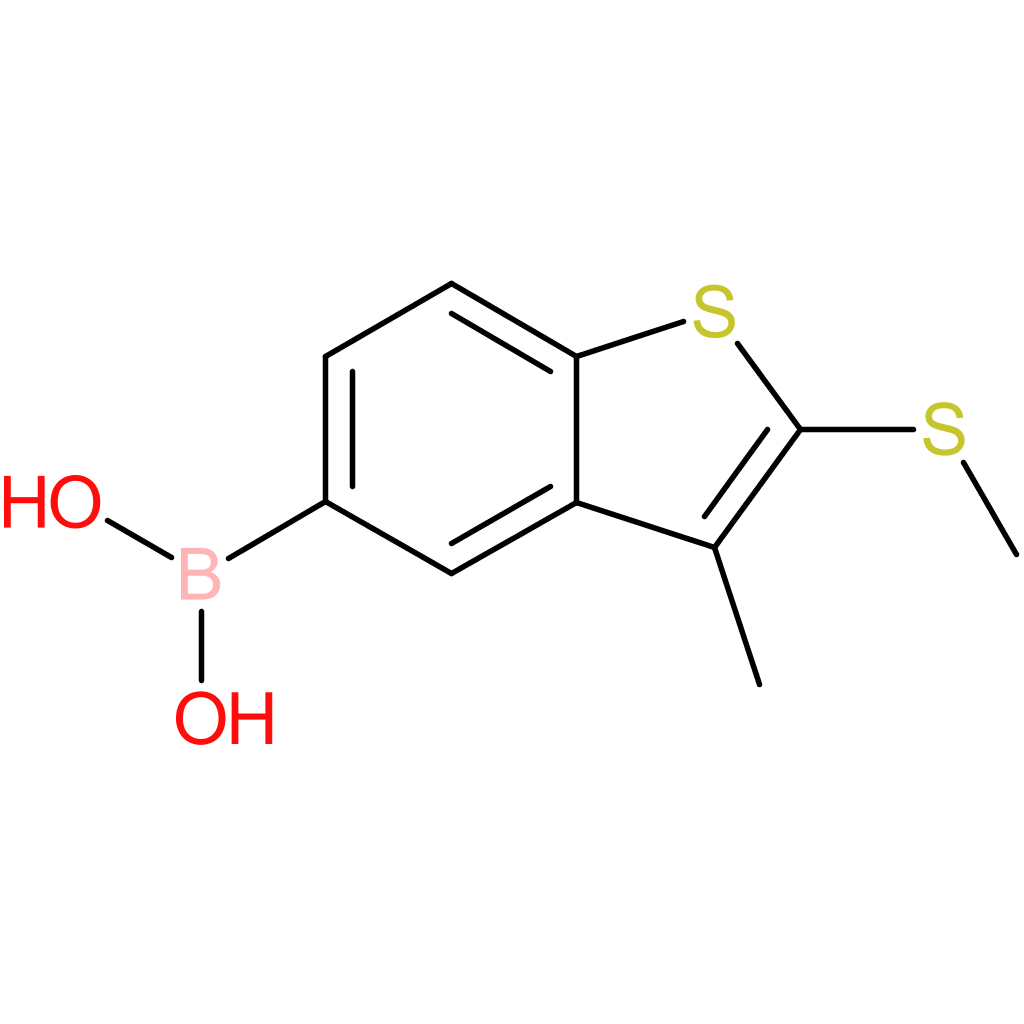 3-methyl-2-(methylthio)benzothiophene-5-boronic acid