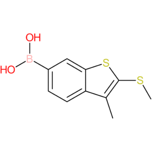 3-methyl-2-(methylthio)benzothiophene-6-boronic acid