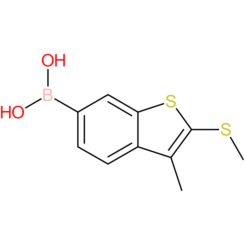 3-methyl-2-(methylthio)benzothiophene-6-boronic acid