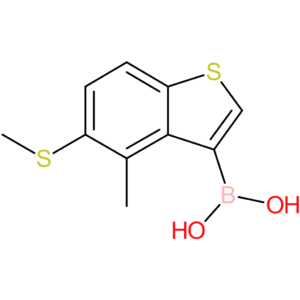 4-methyl-5-(methylthio)benzothiophene-3-boronic acid