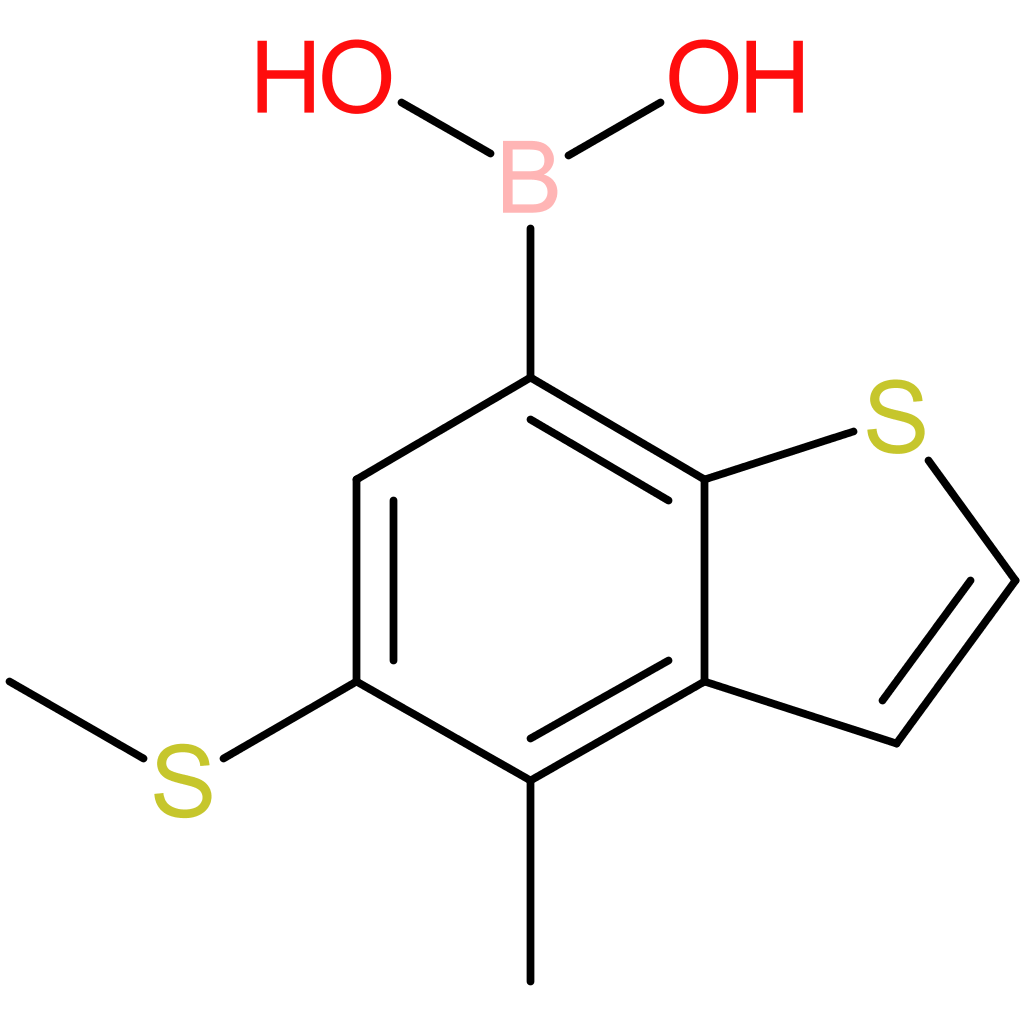 4-methyl-5-(methylthio)benzothiophene-7-boronic acid