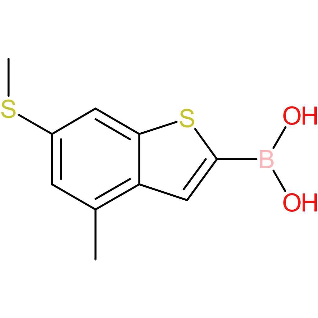 4-methyl-6-(methylthio)benzothiophene-2-boronic acid