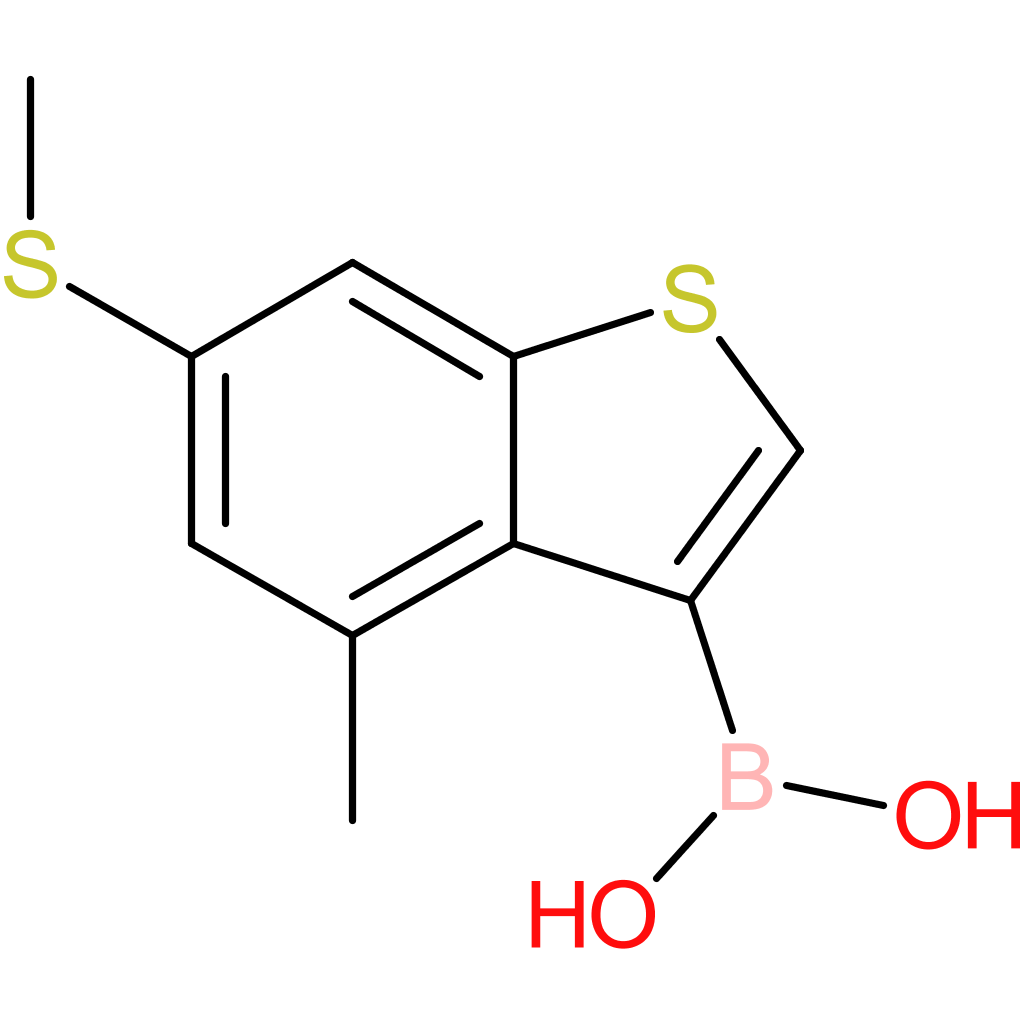 4-methyl-6-(methylthio)benzothiophene-3-boronic acid