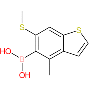 4-methyl-6-(methylthio)benzothiophene-5-boronic acid