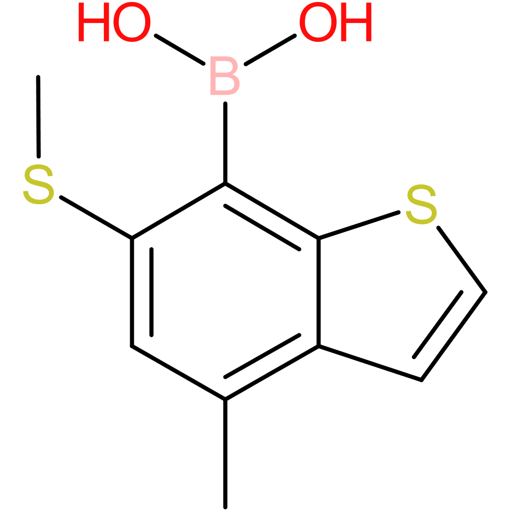 4-methyl-6-(methylthio)benzothiophene-7-boronic acid
