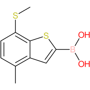 4-methyl-7-(methylthio)benzothiophene-2-boronic acid